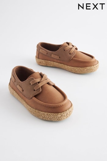 Tan Brown Boat Shoes (923505) | £20 - £22