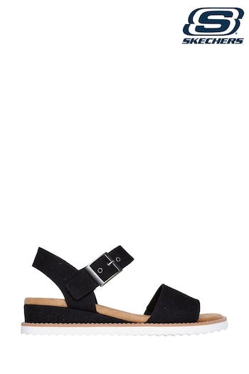 Skechers Step Black Desert Kiss Serendipitous Sandals (924705) | £44