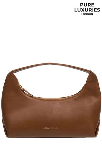 Pure Luxuries London Reese Nappa Leather Grab Bag (924754) | £59