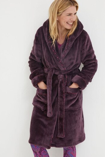 FatFace Purple Carla Dressing Gown (924961) | £65