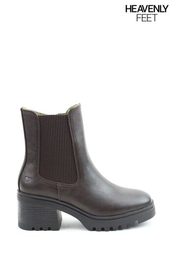 Heavenly Feet Ladies Vegan Friendly Mid Boots (925201) | £60