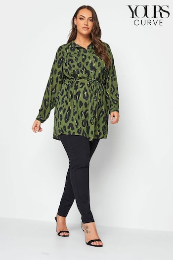 Yours Curve Green Utility Tunic (925489) | £29