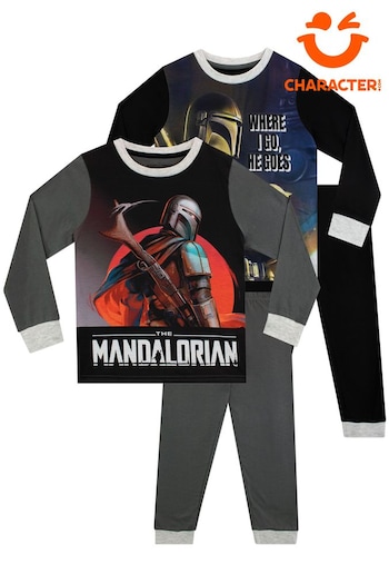 Character Grey Star Wars The Mandalorian Pyjamas 2 Pack (925976) | £30