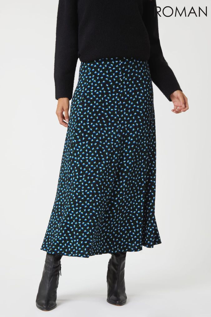 Next floral midi skirt outlet