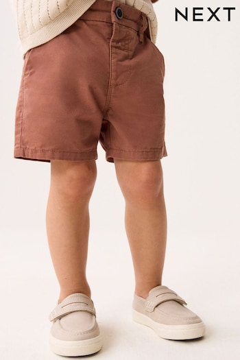 Rust Brown Chinos Shorts (3mths-7yrs) (926314) | £6 - £8