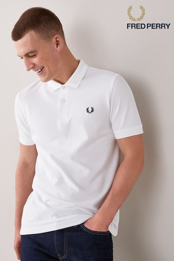Fred Perry Plain Polo Grey Shirt (926647) | £75