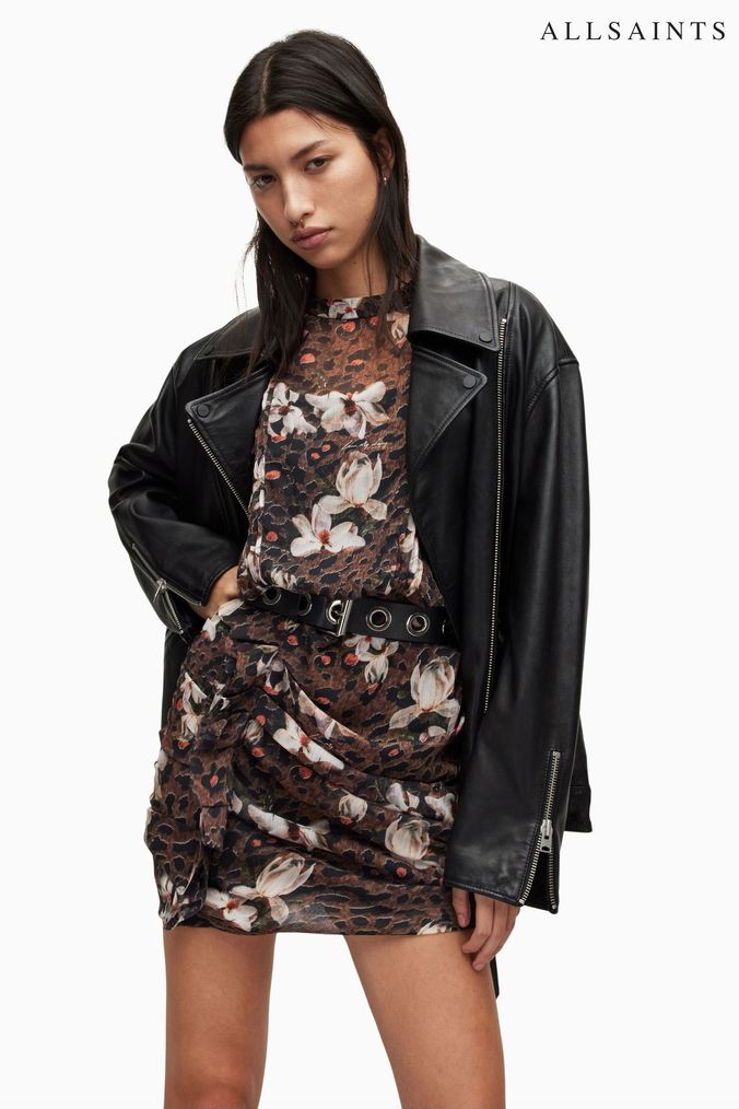 High neck sales dress with jacket