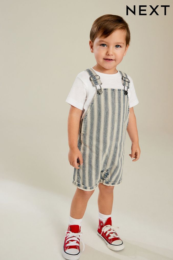 Boys short overalls top