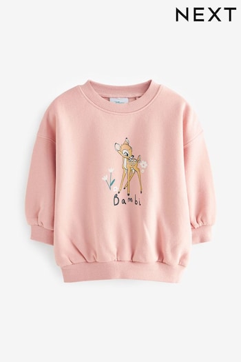Pink Disney Bambi Sweat Jumper (3mths-7yrs) (927780) | £12 - £14