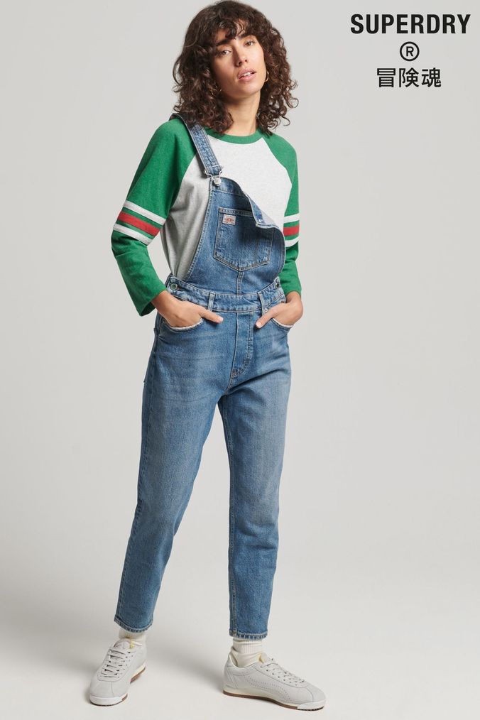 Superdry discount dungaree dress