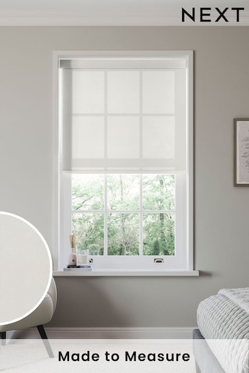 Chalk Cream Augustus Made to Measure Roller Blind (928188) | £66