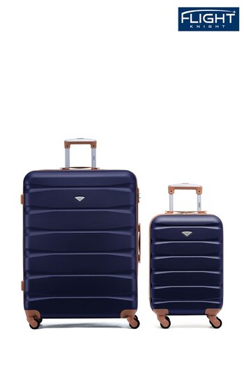 Set Of 2 Large Check-In & Small Carry-On Hardcase Travel Suitcase (928246) | £110