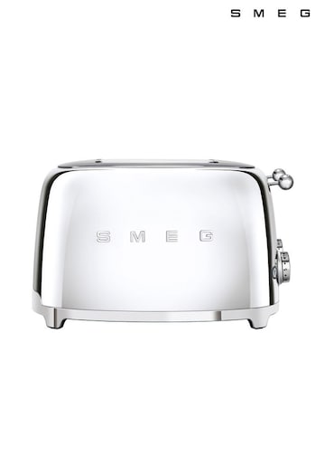 Smeg Silver 4 Slice Toaster (928462) | £210