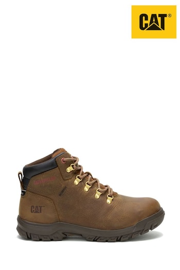 CAT Mae Safety Brown marathon Boots (929379) | £90