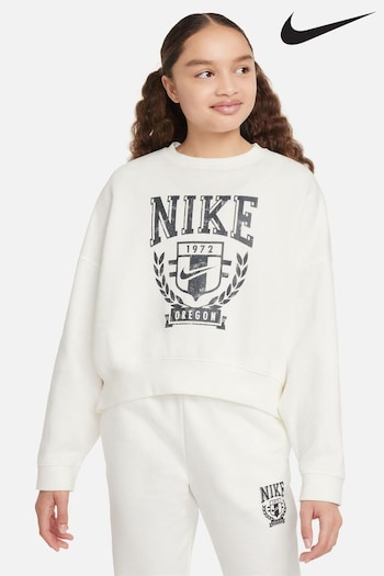 Nike White Trend Crew Neck T-Shirt (929861) | £43