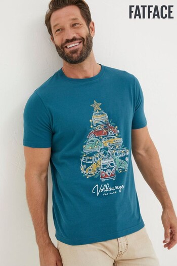 FatFace Blue VW Stacked T-Shirt (929939) | £29.50