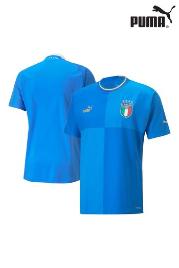 Puma Blue Italy Home Authentic 2022 Shirt (930049) | £170