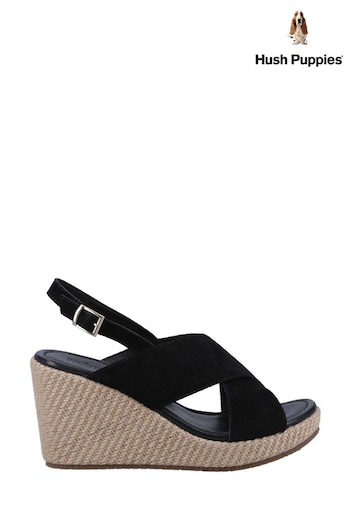 Hush Puppies Perrie Wedge woven-leather Sandals (930073) | £90