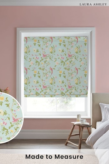 Laura Ashley Duck Egg Summer Palace Made to Measure Roman Blinds (930298) | £84