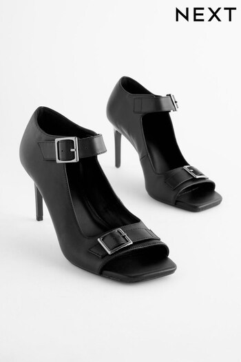 Black Forever Comfort® Buckle Shoe Boots (930321) | £39