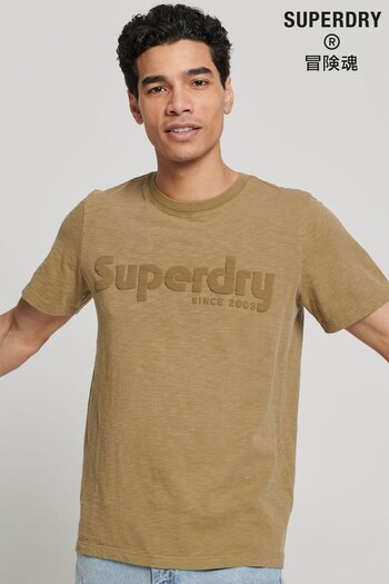 Superdry Natural Terrain Overdyed T-Shirt (930344) | £27
