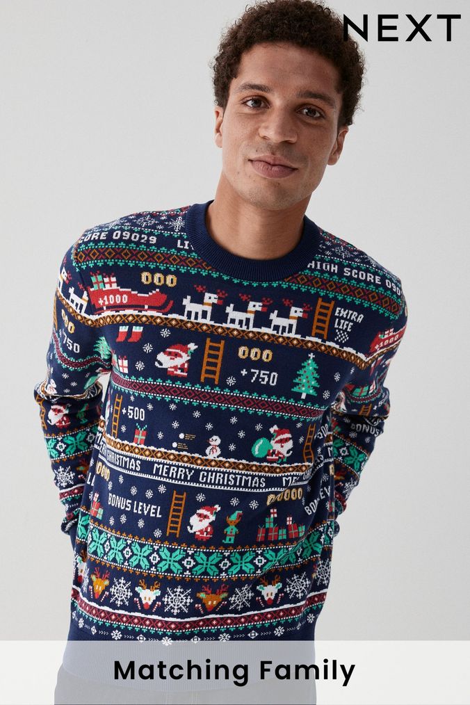 Next mens 2025 xmas jumpers