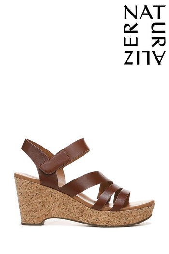Naturalizer Cynthia Wedge Leather Sandals (930400) | £125