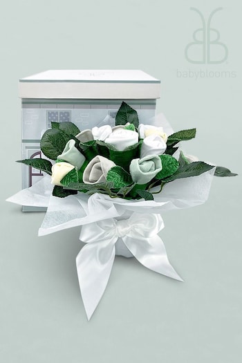 Babyblooms Grey Welcome Posy With Snuggle Wrap Gift Set (930513) | £70