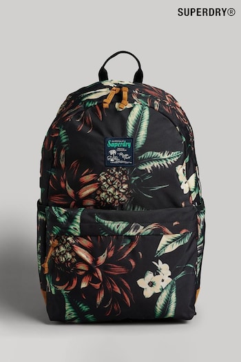 Superdry Black Printed Montana Backpack (930859) | £40