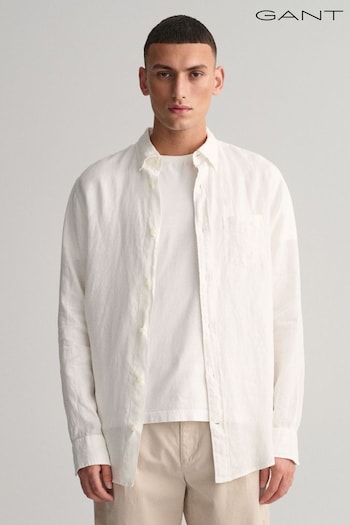 GANT Regular Fit Linen Shirt (930970) | £120