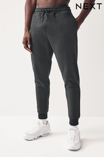 Slate Grey Slim Fit Cotton Blend Cuffed Joggers (930978) | £26