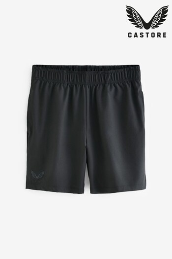 Castore Black (6”) STRETCH WOVEN Taille SHORTS (931095) | £38