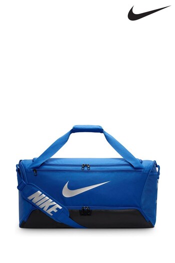 Nike Blue Medium Brasilia 9.5 Training Duffel Bag (60L) (931129) | £38