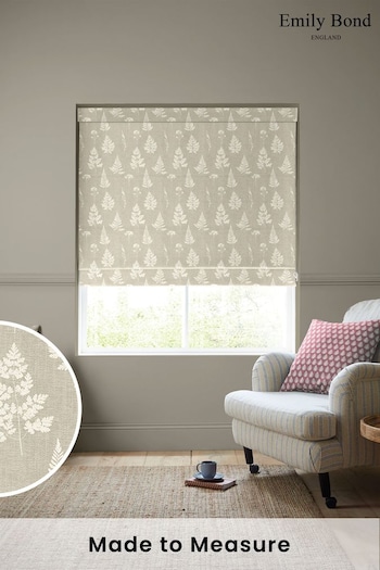 Emily Bond Natural Tynesfield Made to Measure Roman Blinds (931198) | £79