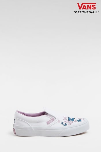 Vans Purple Girls Classic Slip-On Trainers (931267) | £40