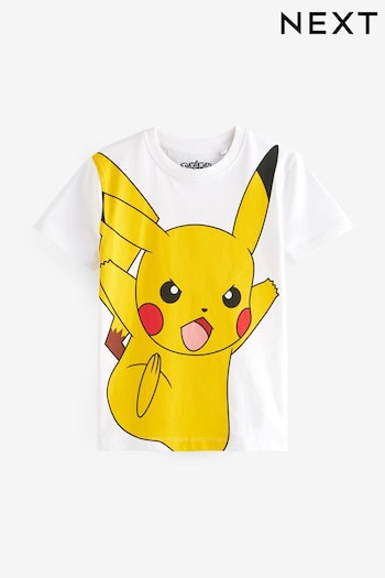 White Pokémon Gaming License T-Shirt (4-16yrs) (931306) | £10 - £13