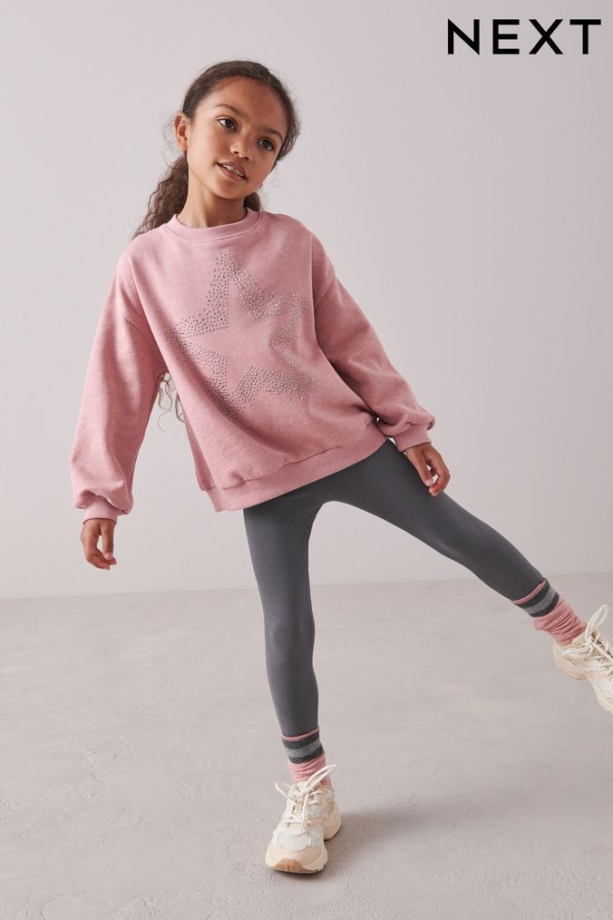 the virgins heart logo emb sweat pink - レディースファッション