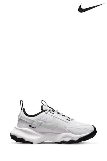 Nike White/Grey TC 7900 Trainers (931898) | £110