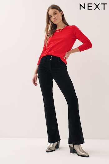 Black Lift, Style And Shape Flare Corduroy Jeans (932000) | £48