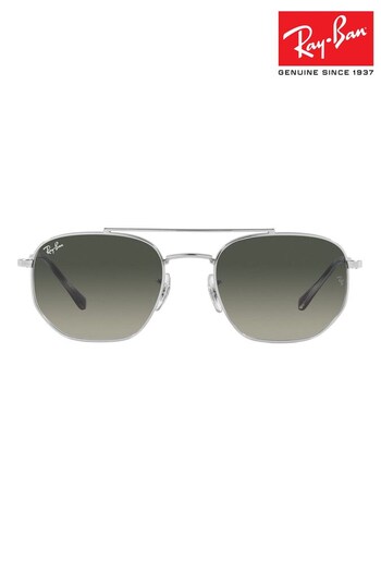 Ray-Ban Silver Sunglasses (932438) | £146