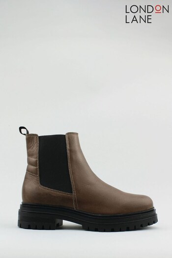 London Lane A Classic Chelsea Brown Boots (932612) | £100