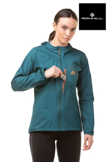 Ronhill Womens Green Tech Gore-Tex Waterproof Mercurial Running Jacket (933084) | £270