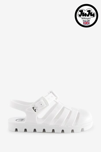 Juju Kids Nino Jelly White Sandals (933869) | £20