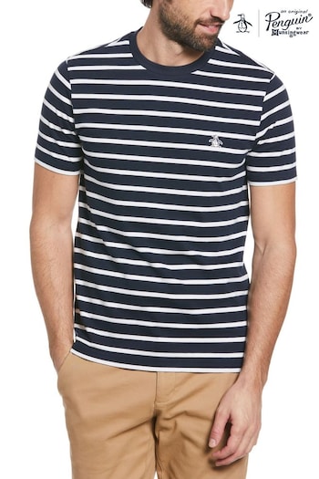 Original Penguin Breton Stripe T-Shirt (934011) | £35