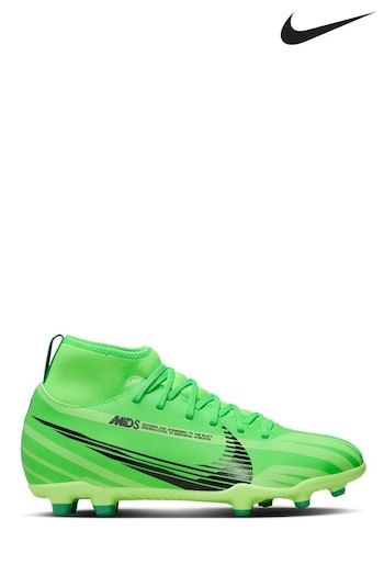 Nike Green Jr. Superfly 9 Club Multi Ground Football Top Boots (934132) | £55