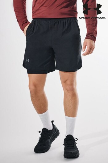 Under Cold Armour Launch 2 In 1 SW 7 Shorts (934208) | £45