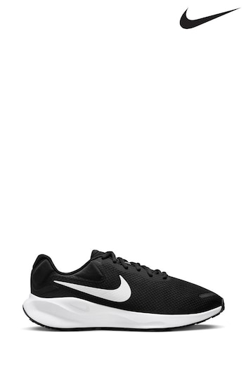 Nike Moc Grey Extra Wide Fit Revolution 7 Running Trainers (934510) | £60