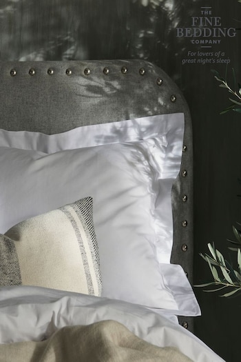 The Fine Bedding Company Activated Cooling Cotton Oxford Pillow Case (935034) | £25