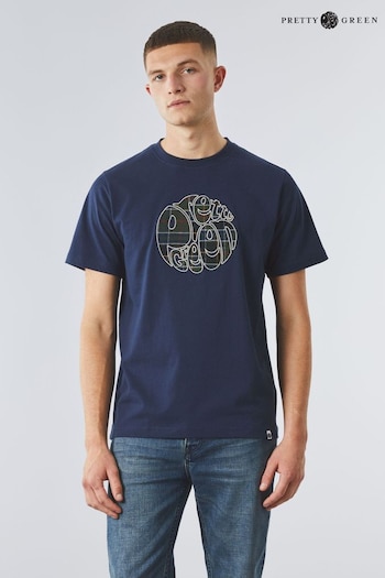 Pretty Green Applique Logo T-Shirt (935137) | £50