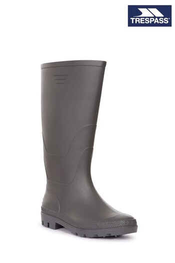 Trespass Grey Elena Wellie Boots (935361) | £20